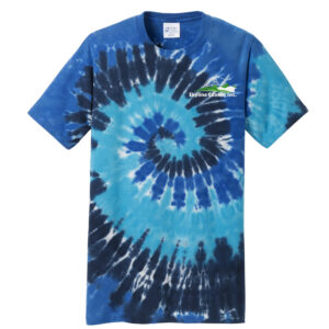 Skyline Unisex Short Sleeve Tie Dye Tee-Ocean Rainbow