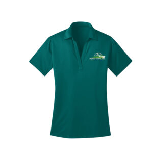 Skyline Port Authority Ladies Silk Touch Performance Polo-Teal Green