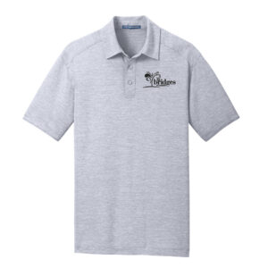 The Bridges at Ankeny Port Authority Men Digi Heather Performance Polo-Light Grey