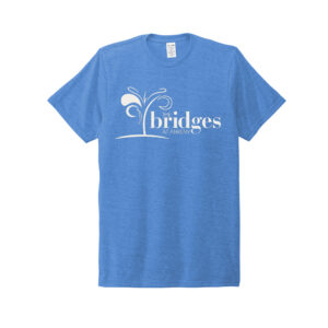 The Bridges at Ankeny Allmade Unisex Triblend Tee-Azure Blue