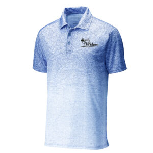 The Bridges at Ankeny Sport Tek Men Ombre Heather Polo-White/Royal