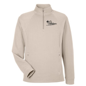 The Bridges at Ankeny North End Men’s Rhythm Waffle Quarter-Zip Pullover-Oatmeal