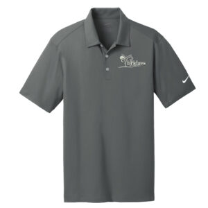 The Bridges at Ankeny Nike Golf Dri-Fit Vertical Mesh Polo-Anthracite