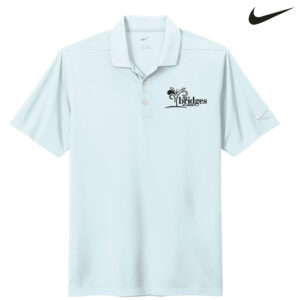 The Bridges at Ankeny Nike Dri-FIT Micro Pique 2.0 Polo Men-Blue Tint