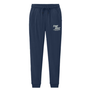 The Rec Sport-Tek Men Sport-Wick Stretch Jogger-Navy