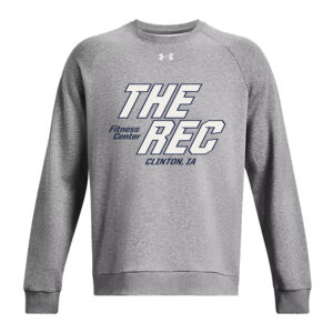 The Rec Under Armour UA Rival Fleece Crewneck Sweatshirt Adult-Castlerock (large is out of stock)