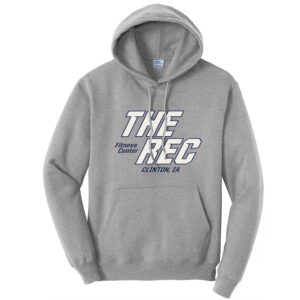 The Rec Unisex Fleece Hooded Sweatshirt-Athletic Heather