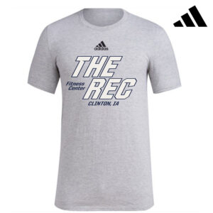 The Rec Adidas Fresh Badge of Sport short sleeve Unisex ringspun cotton Tee – Medium Grey Heather (M-4x))