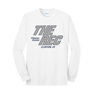 The Rec Unisex Cotton Long Sleeve Tee-White