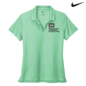 US Army Corps New Orleans Nike Ladies Dri-FIT Micro Pique 2.0 Polo-Mint