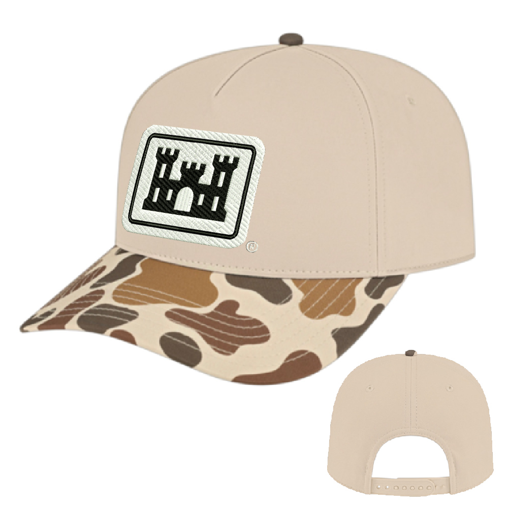 US Army Corps New Orleans Daybreak Duck Camo snap back Cap-Stone Canyon