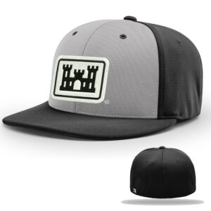 US Army Corps New Orleans Richardson ProModel Pulse FlexFit Cap Alt-Grey/Black