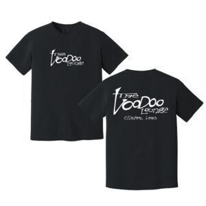 VooDoo Lounge Comfort Colors Pigment Dyed Short Sleeve Shirt Unisex-Black