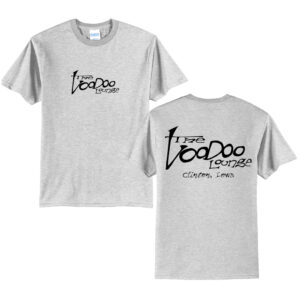 VooDoo Lounge Unisex Short Sleeve Tee-Ash