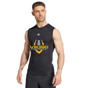 05. Vinton-Shellsburg Adidas Techfit Compression Sleeveless Tee – Black