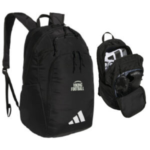 15. Vinton-Shellsburg Adidas Defender 5 Backpack – Black