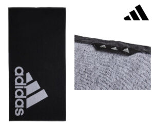20. Vinton-Shellsburg Adidas Quick-Drying Cotton Towel – Black