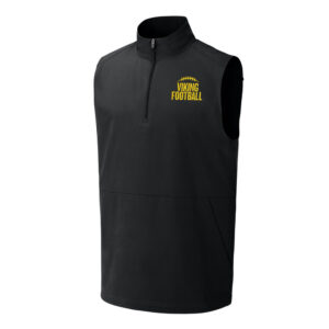 Viking Football Sport-Tek Repeat 1/2-Zip Vest Men-Black