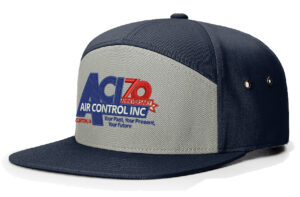 Air Control Richardson 7 Panel Twill Strapback Cap – Alternate Colorway-Pigeon Navy