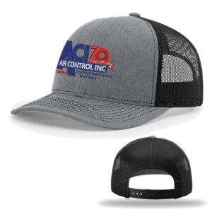 Air Control Richardson R-Flex Adjustable Trucker Split-Heather Grey/Black