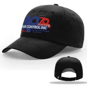 Air Control Richardson Unstructured R-Active Lite Adjustable Cap-Black