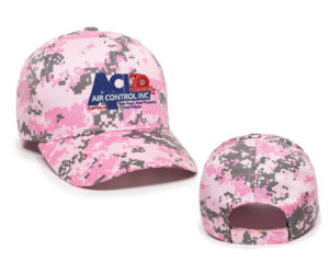 Air Control Digital Camo pro-twill adjustable cap-Pink