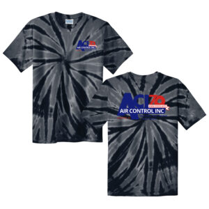 Air Control Unisex  Essential Tie-Dye Tee-Black