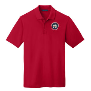Boone County Iowa Republican Port Authority EZCotton Men polo shirt-Apple Red