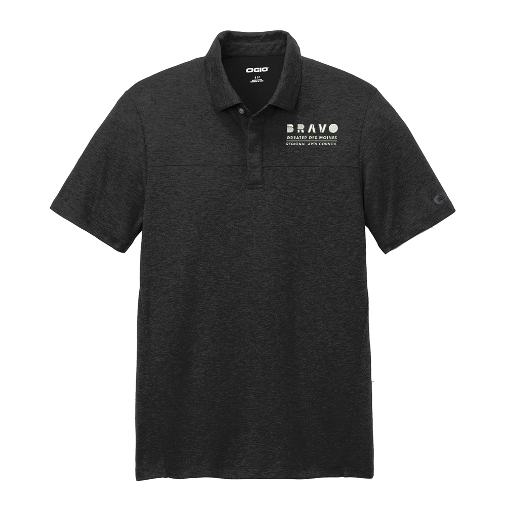 Bravo Greater Des Moines OGIO Command Polo Men-Blacktop