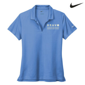 Bravo Greater Des Moines Nike Ladies Dri-FIT Micro Pique 2.0 Polo-Valor Blue