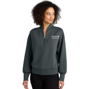 Bravo Greater Des Moines OGIO Women’s Transcend 1/4-Zip-Tarmac Grey