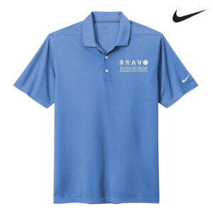 Bravo Greater Des Moines Nike Dri-FIT Micro Pique 2.0 Polo Men-Valor Blue