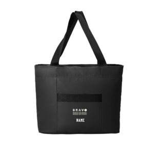 Bravo Greater Des Moines Port Authority Matte Carryall Tote-Black