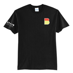 Bravo Greater Des Moines Unisex Short Sleeve Tee- Black