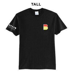 Bravo Greater Des Moines Tall Short Sleeve Tee-Black