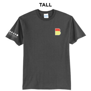 Bravo Greater Des Moines Tall Short Sleeve Tee-Charcoal