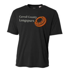 Longspurs Trapshooting Adult Cooling Performance Tshirt -Black