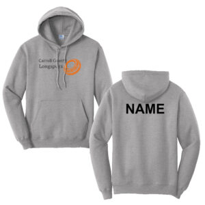 Longspurs Trapshooting Unisex Fleece Hooded Sweatshirt-Athletic Heather