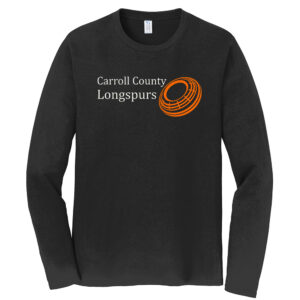 Longspurs Trapshooting Unisex Cotton Long Sleeve Fan Favorite Tee-Black