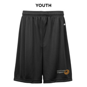 Longspurs Trapshooting Badger B-Core YOUTH 6 Inch Short-Black