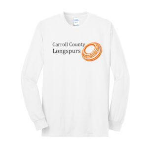 Longspurs Trapshooting Unisex Cotton Long Sleeve Tee-White
