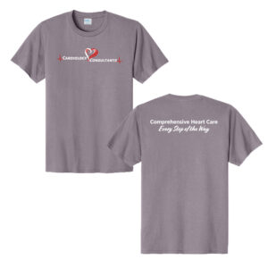 Cardiology Consultants Unisex CVC Tee-Smoky Amethyst