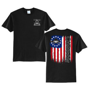 Cat Daddy Unisex Short Sleeve Tee-Black