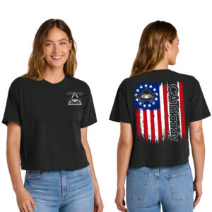 Cat Daddy Comfort Colors Women’s Heaveweight Boxy Fit Slightly Cropped T-Shirt-Black