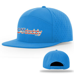 Cat Daddy Richardson Cannon 7-Panel Performance Cap-pool Blue