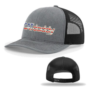 Cat Daddy Richardson R-Flex Adjustable Trucker-Heather Grey/Black