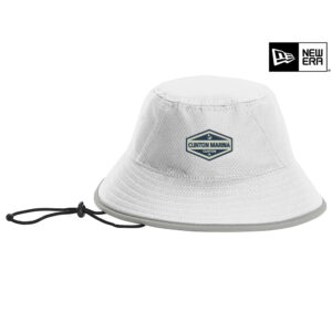 Clinton Marina New Era Hex Era Bucket Hat-White/Grey
