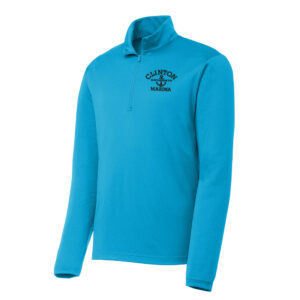 Clinton Marina Sport-Tek PosiCharge Competitor 1/4 Zip Pullover Men-Atomic Blue