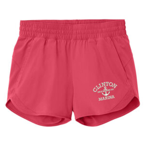 Clinton Marina Sport-Tek Women’s Repeat Swift Short-Active Pink