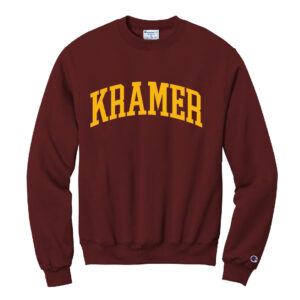 Central Michigan Champion Unisex Eco Fleece 9oz Crewneck Sweatshirt-Maroon